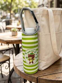 Joivida 1 Buah/3 Buah Ukuran Universal, Struktur Anti Jatuh Isolasi Panas, Warna Polos, Sarung Botol Air dengan Pegangan, Untuk Perjalanan Sehari-hari dan Aktivitas Luar Ruangan, Tas Pelindung Gelas Portabel dengan Tali - View 13