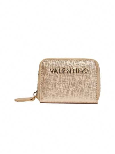 Valentino Bags Divina Coin Purse Women's Small Wallets Gold