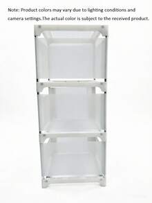 Space-Saving Stackable Shoe Rack, Durable Metal Shoe Cabinet Storage Shelf With Quality Fabric Dividers, Suitable For Entryway And Dorm - Easy To Assemble, Durable And Stylish Home Storage Organizer - Multicolor - View 5