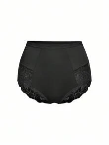 3pcs Contrast Lace Panty Lingerie - Multicolor - View 8