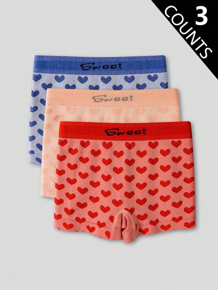 SuitURBody 3件套女士无痕平角内裤 - 彩色 - 查看 1