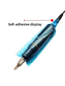 Tattoo Pen Bag Disposable Waterproof Tattoo Machine Pen Cover Black/Blue/Pink Tattoo Accessories - Multicolor - View 4