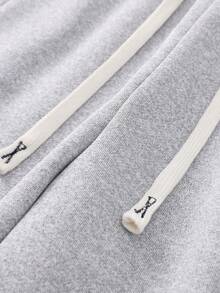 STYNVO Men's Drawstring Waist Casual Everyday Sweatpants - Grey - View 3