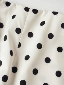 GlowEve Statement Polka Dot High Waist Women's Skirt - Multicolor - View 7