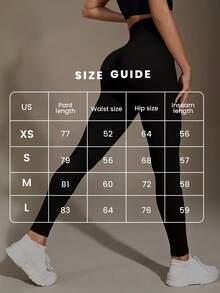 Easithlete 女士运动紧身裤，海军蓝瑜伽紧身裤，海军蓝紧身裤，收腹紧身裤 - Iron Gray - 查看 8