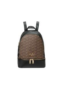 Robi AOP Women's Fashion Backpacks Brown - Brown - View 1