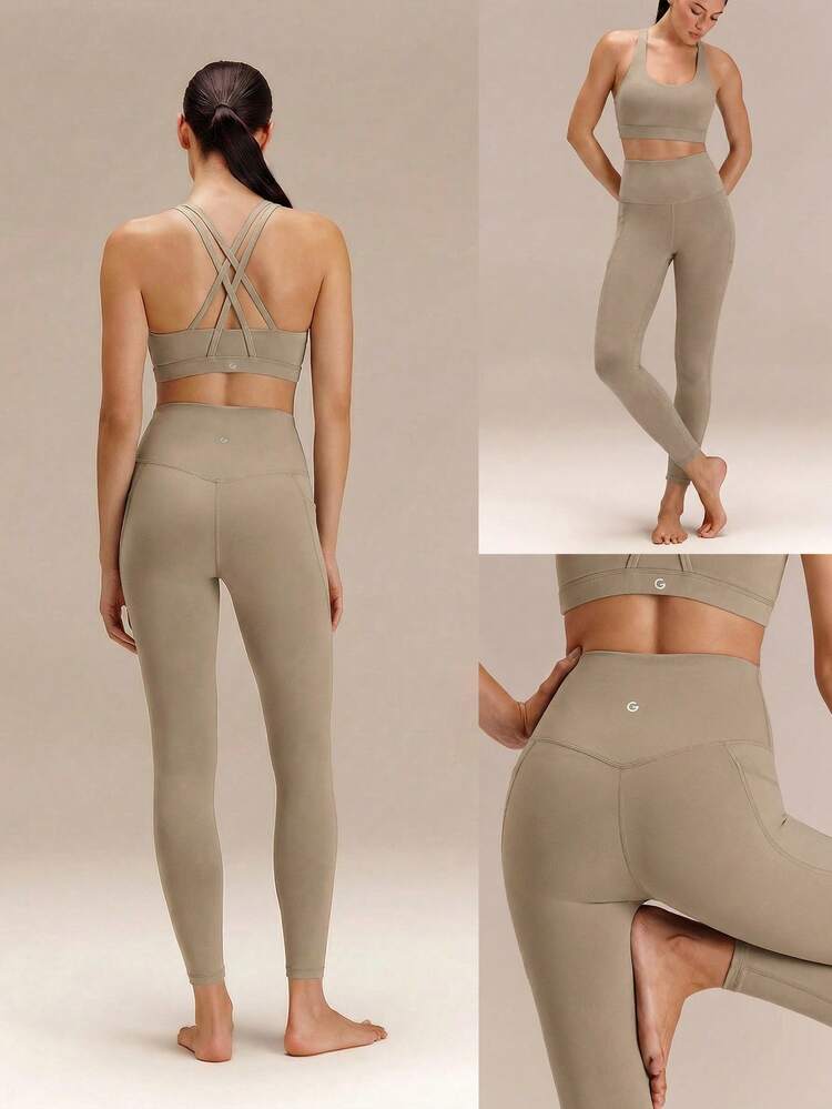 24" FeatherFit™ High-Rise Side Pocket Leggings