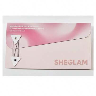 SHEGLAM Marshmallow Puff 립 블러 펜 세트 브랜드 뷰티 메이크업 화장품 여성과 소녀를 위한 완벽한 여름 봄 이상적인 Y2K 화려한 패션 생일 어머니의 날 기프트 파티 준비 완료 최고 색상