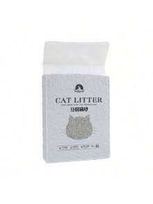 2,3 kg/6 L Cama de gato de tofu de sabor original instantáneo, no se pega al fondo ni a la pared - Multicolor - Ver 13