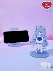 Care Bear X Joivida 1 Piece Bears Cartoon Acrylic Phone Stand, Adjustable Desktop Holder With Rainbow Pattern, Universal For Smartphones/Tablets, Cute Desk Accessory For Home/Office - Multicolor - View 10