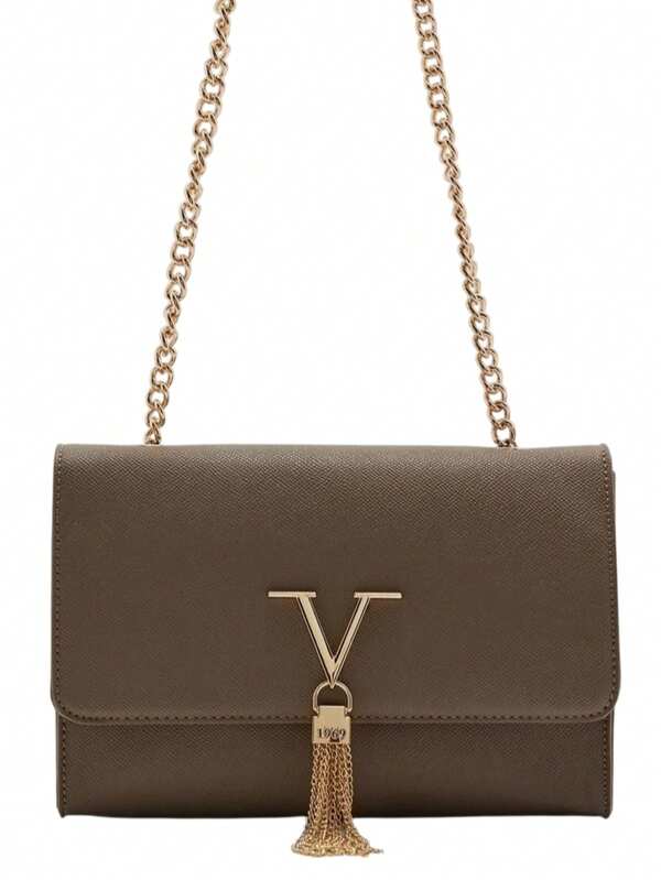 19V69 Italia Arianna Small Women's Crossbody Grey