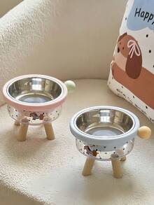 Heavy Duty Stainless Steel Pet Bowl Non Slip Base Anti Tip Extra Large Capacity Dishwasher Stable Dog Cat Feeding Station Premium - multicolor - View 5