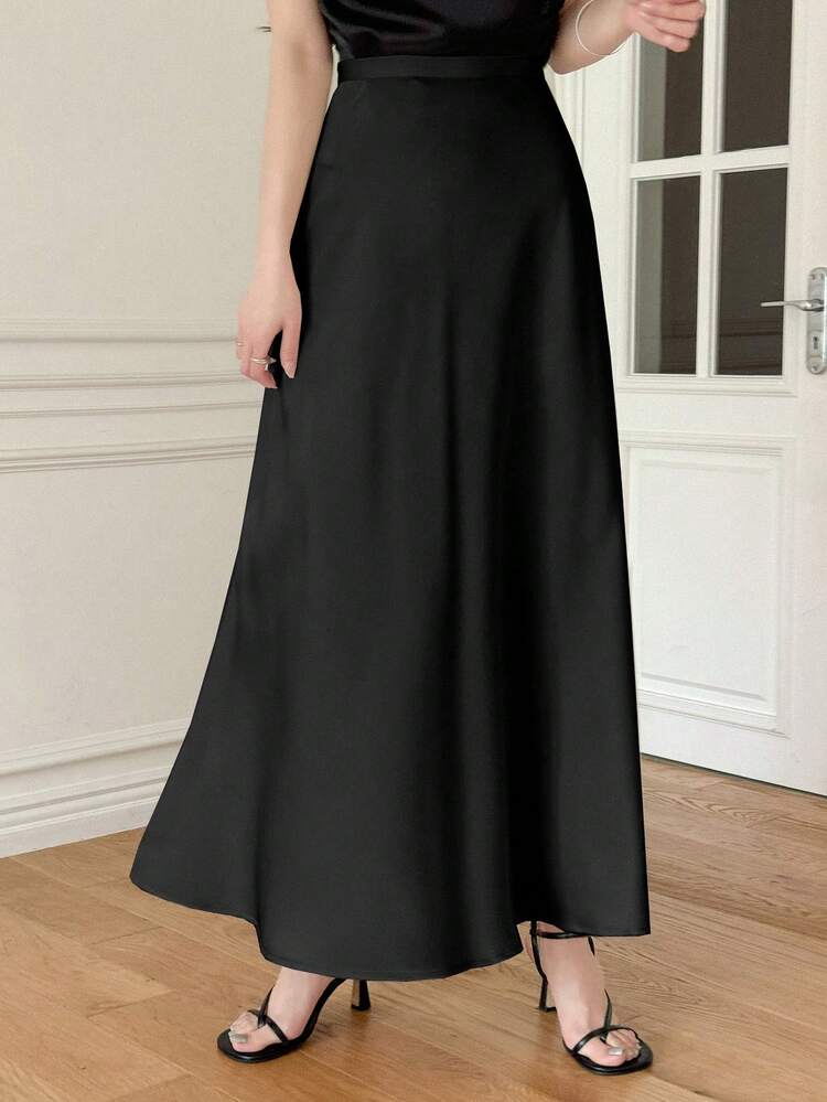Women's Solid Color Korean Style Mermaid Skirt