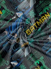 BATMAN X SHEIN Manfinity EMRG Herrlinne med heltäckande tryck och Joker-motiv i amerikanskt streetstyle - Multifärgad - Visa 4