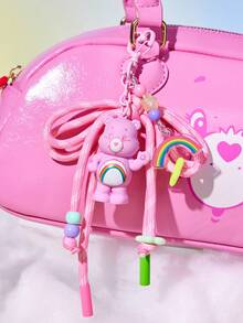 SHEIN X Care Bears Cartoon Bag Creative Hanger, Keychain, Gift - Pink - View 2
