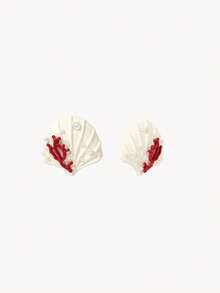 Opalesca Boucles d'oreilles mode femme, premium/élégantes/chics/pour usage quotidien/minimalistes, perle/cristal, été/plage/bal/fête/vacances, fiançailles/mariage/promesse, mariée, cœur/floral, style féerique/sirène - Multicolore - Voir 5