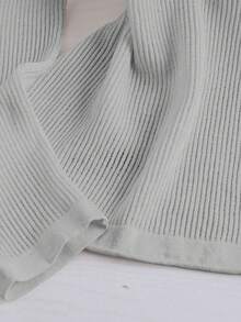 GlowEve Nueva llegada Suéter tejido de colores mixtos de moda europea y americana - Gris Claro - Ver 5