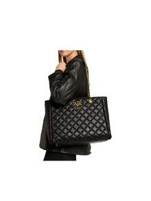 Silvia Gold Women's Tote Bags Black - Black - View 3