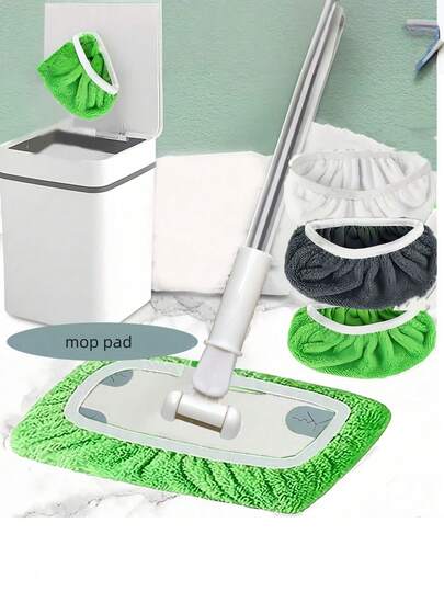 5pcs Reusable Washable Wet Jet Mop Pads Refills Microfiber Floor Cleaning Cloth High Absorbent Quick Dry Duster Pads For Hardwood Tile Floors Home Cleaning Supplies Mop Pad Covers Must Have Home Essentials Cleaning Kit