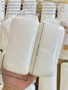 1 Peça Brinquedo de Aperto Lento de Espuma Não Pegajoso, Simulação de Tira de Bolo de Arroz Macio, Objeto de Estimulação Sensorial, Brinquedo Anti-Estresse Adequado para Adolescentes, Adultos, Escritório, Casa, Uso Diário, Relaxamento e Alívio de Estresse - Multicolorido - Visão 3