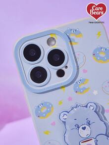 Care Bear X Joivida Capa para celular com estampa de urso arco-íris e suporte de acrílico, compatível com iPhones 13 a 17, resistente a impactos, elegante e multifuncional. - Multicolorido - Ver 6