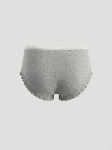DAZY Bộ 2 chiếc quần lót lửng in chấm bi dành cho nữ - Nhiều màu - Xem 2