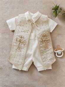 Baby Baptism Costume Ropon Baby Baptism P18 - Beige - View 1