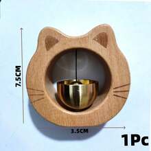 Zazumi 1Pc/2Pcs Brass Dopamine Wind Bell Creative Bedroom Hanging Piece Doorbell Meditation Summer Japanese-Style Hanging Decoration Door Decoration Bell - multicolor - View 10