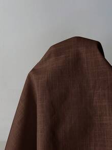 MaterniWear 孕妇夏季休闲纯色无袖连衣裙 - 咖啡棕 - 查看 9