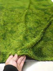 1PC REALISTIC SOFT POLYESTER ARTIFICIAL MOSS MAT LAWN CARPET WASHABLE FOR INDOOR WINDOWSILL LANDSCAPE BIRTHDAY WEDDING PARTY DECOR - multicolor - View 3