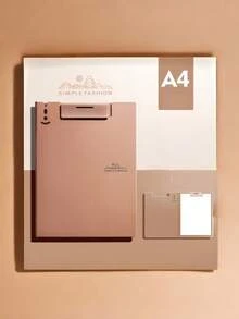 A4文件夹，美观实用，带夹子，360°翻转，多功能办公文件夹，横竖两用，便携式绘图板，办公学习必备，可折叠文件板，商务文件夹，学生办公学习用品，返校季必备 - A - 查看 14