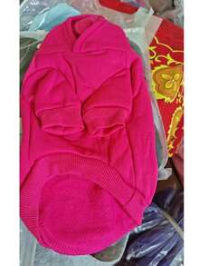 Pet Clothing - Universal Coat For Dogs And Cats. Casual Two-Strap Fleece-Lined Warm Sweater. - Hot Pink - View 5
