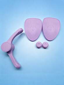 1pc Pelvic Floor Muscle Trainer For Women, Thigh Master Exerciser, Home Gym Fitness Equipment For Postpartum Recovery Kegel Exercise - Multicolor - View 4