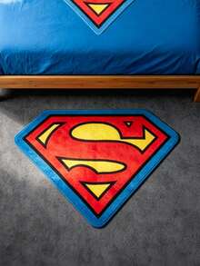SUPERMAN X SHEIN 1pc Special-Shaped Rug - Multicolor - View 2