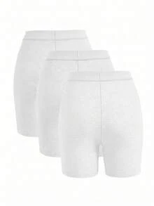 Ocili Quần boxer Leisure Soft, được làm từ chất liệu vải pha, mềm mại và thoải mái, có thể phối cùng bất kỳ loại áo cơ bản nào. - trắng - Xem 8