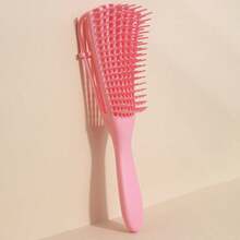 Sikat Rambut Bernapas dengan Sisir Bergaris 8 Gigi untuk Mengurai Rambut Keriting, Sisir Salon Anti Statis untuk Semua Jenis Rambut, Alat Penata Rambut, Aksesori untuk Wanita, Perjalanan, Rumah, Salon, Tukang Cukur - Berwarna merah muda - View 11