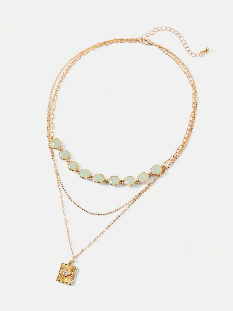 LADIES MULTI-LAYER NECKLACE