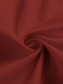 Elenzga 大码女式白色刺绣短袖V领衬衫，柔软面料，无袖上衣，适合毕业典礼、节日、情人节、音乐节、母亲节、万圣节、感恩节、复活节、国庆节、舞会、约会、派对、婚礼、户外活动等场合。 - 紅木色 - 查看 8