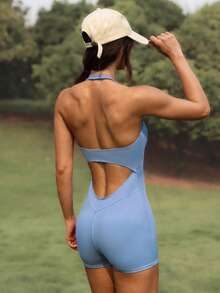 WanderVale 女士连体裤 - 藍色 - 查看 2