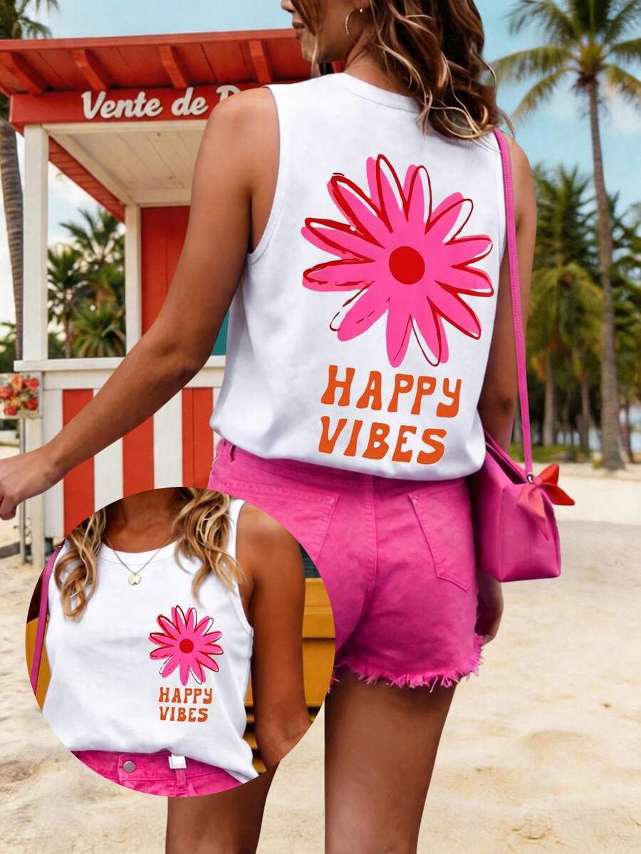 Women's Western Cowboy Print T-Shirt - "Exquisite Graphic Print" Design, Casual Crew Neck, Lightweight And Breathable, Suitable For Spring/Summer Wardobe, Spring/Summer Top | Machine Washable Shirt - White - View 1