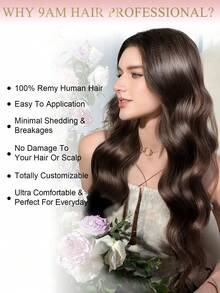 Clip In Hair Bangs 100% Human Hair Bangs 6# Light Brown Clip In Bangs Fringe With Temples Real Human Hair Fake Bangs Extensions For Women Daily Wear - S6 - View 10