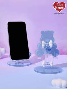 Care Bear X Joivida 1 Piece Bears Cartoon Acrylic Phone Stand, Adjustable Desktop Holder With Rainbow Pattern, Universal For Smartphones/Tablets, Cute Desk Accessory For Home/Office - Multicolor - View 7