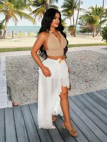 SHEIN SXY Women Skirts - White - View 5