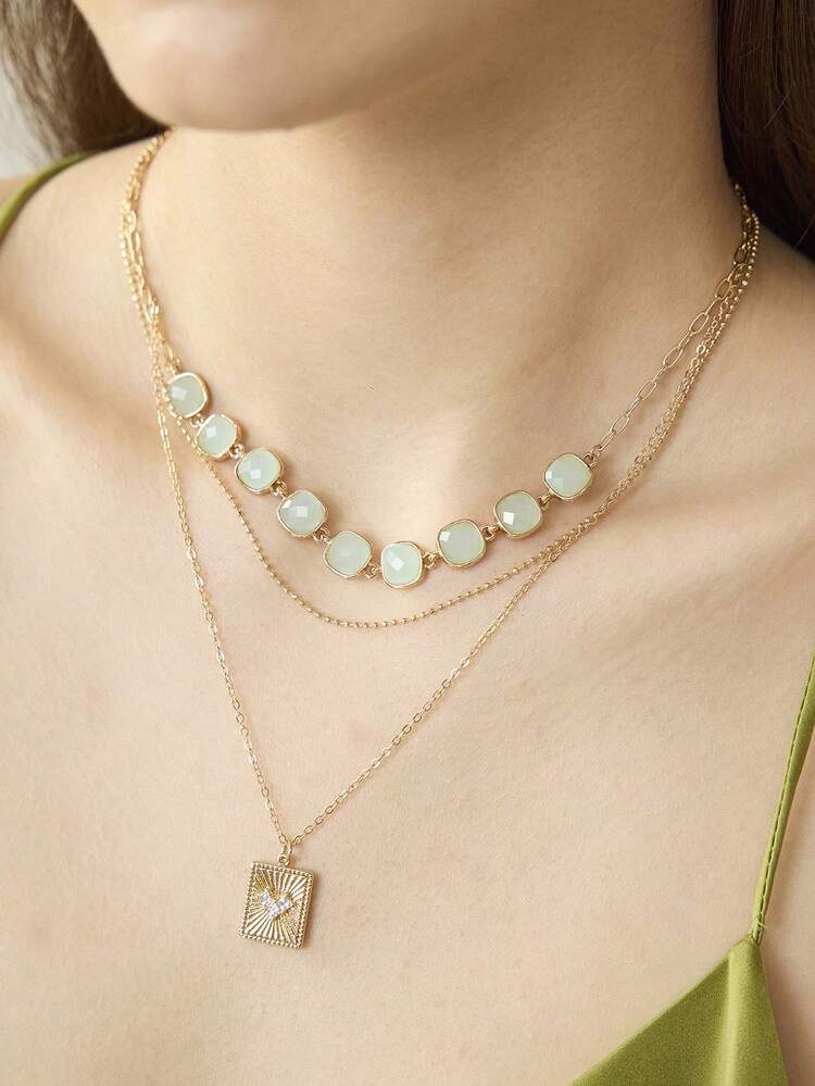 LADIES MULTI-LAYER NECKLACE
