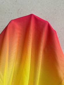 Soleia Women's Gradient Hollow-Out Bandeau Mini Dress, Suitable For Beach & Holiday In Summer - Multicolor - View 7
