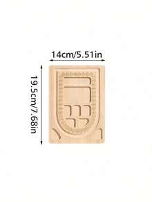 1PC Bamboo Beading Board For DIY Jewelry - Bracelet & Necklace Design Tray With Storage, High-Quality Craft Tool Mats, Perfect Gift For Girlfriends, No Power Required - primary color - View 4