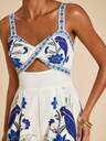 Blue and White