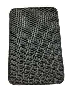 1Pc Large Double Layer EVA Material Mat Anti Splash Tracking Washable Trapping Mat Convenient Cleaning Multiple Sizes Available For Box Area Floor Protection - Multicolor - View 7