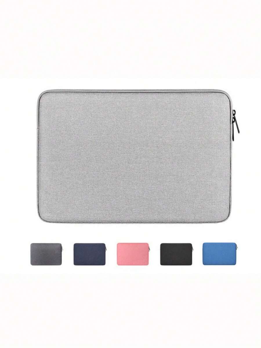 Ultra Slim Laptop Sleeve 11 14 15 Inch Splashproof Shockproof Portable Computer Case Lightweight Durable Zipper Bag For MacBook Tablet Padded Lining Anti Scratch - multicolor - View 1