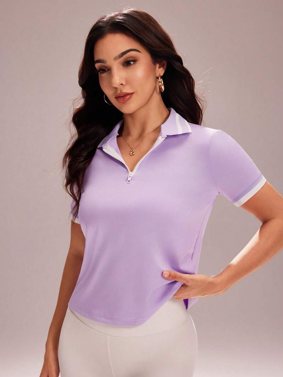CourtClass Women Tennis Clothing - Mauve Purple - View 1